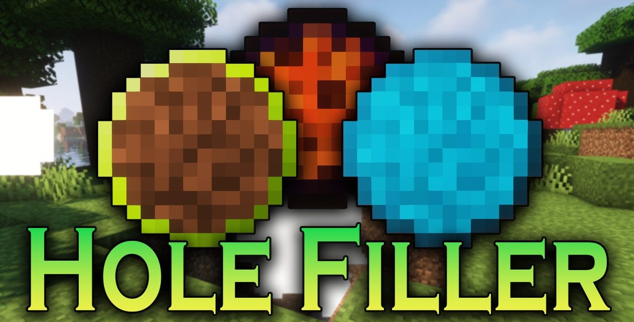 Hole Filler для Minecraft 1.21.4