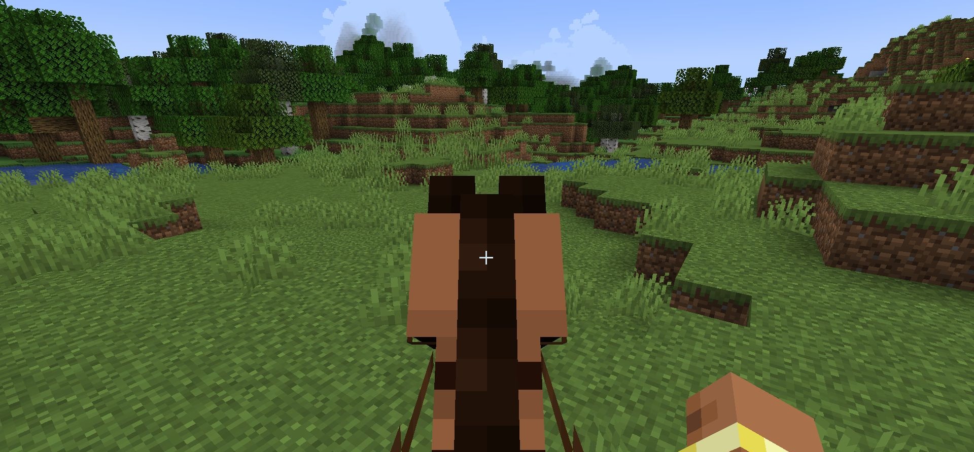 Лошадь с улучшенными характеристиками в Horse Buff Mod для Minecraft