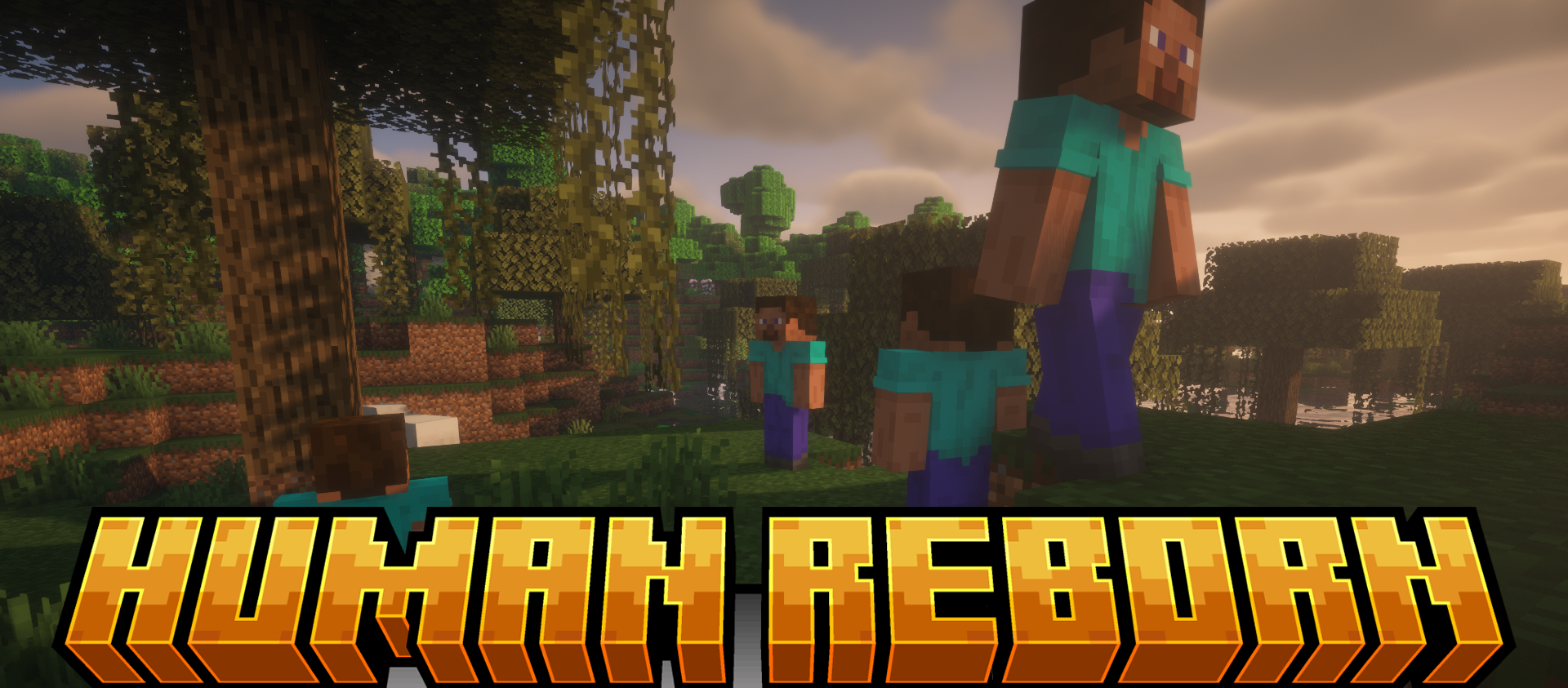 Human Reborn для Minecraft 1.21.3