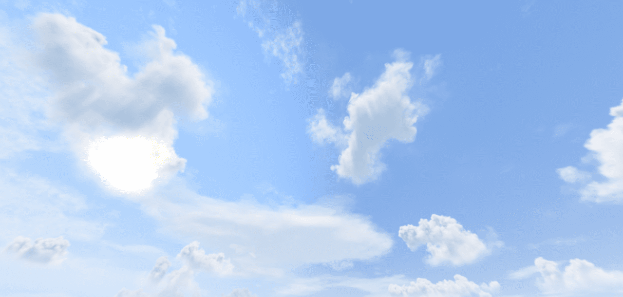 Реалистичное небо в Minecraft с текстур-паком Hyper Realistic Sky