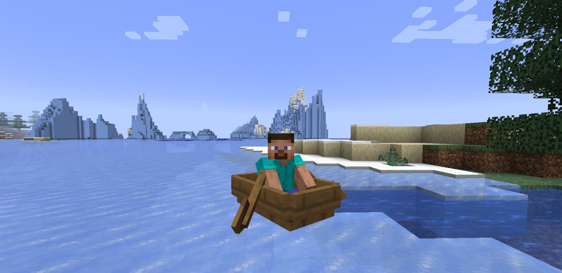 Настройки мода Ice Boat Nerf в меню конфигурации Minecraft