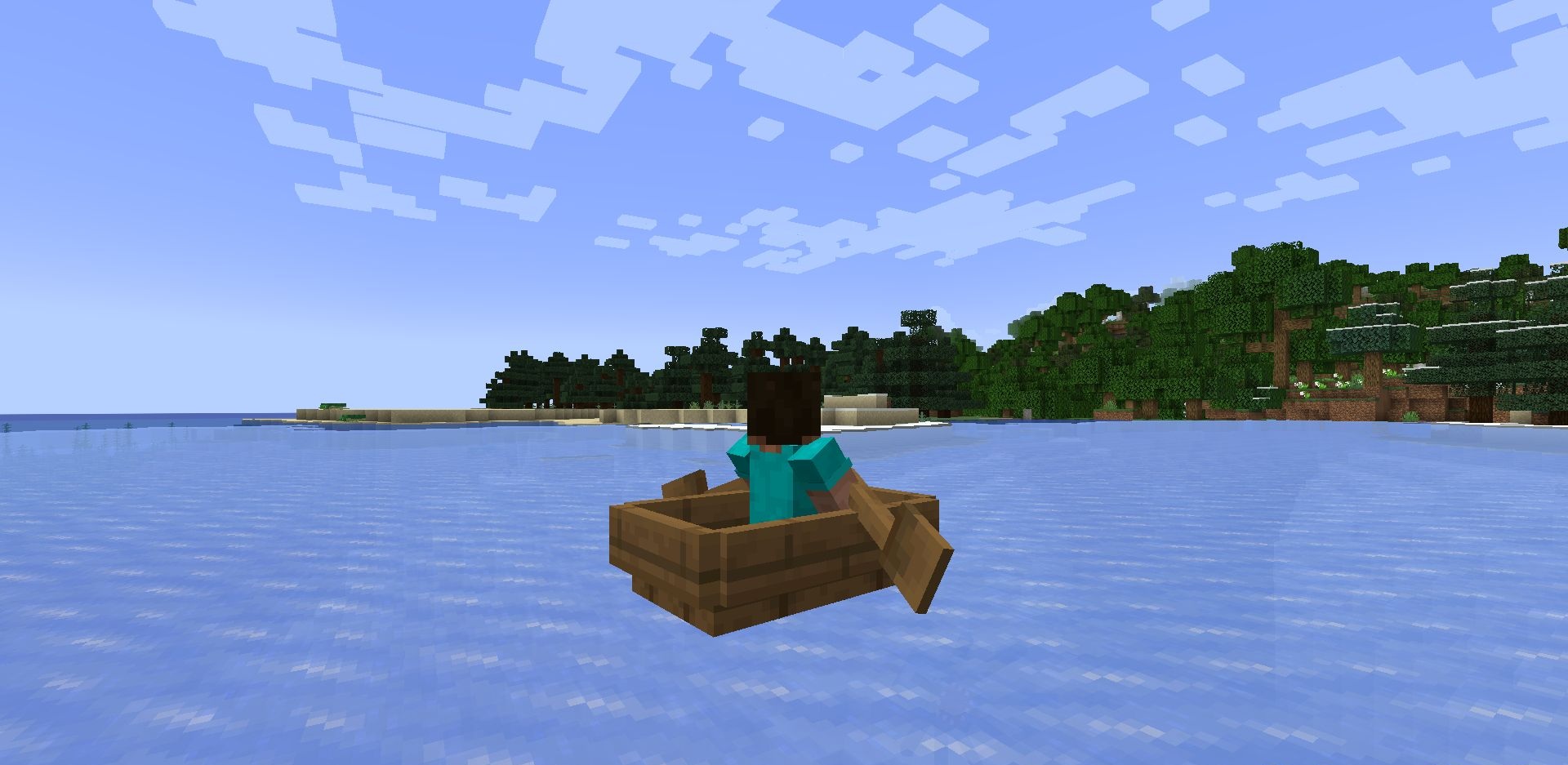 Игрок управляет лодкой на льду с нормализованной скоростью благодаря Ice Boat Nerf
