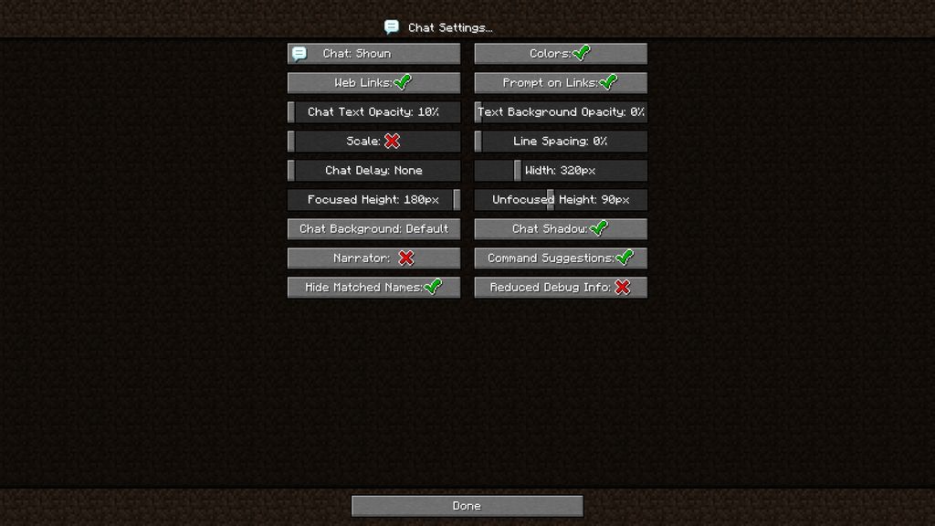 Пример изменённых иконок блоков и инструментов в Minecraft