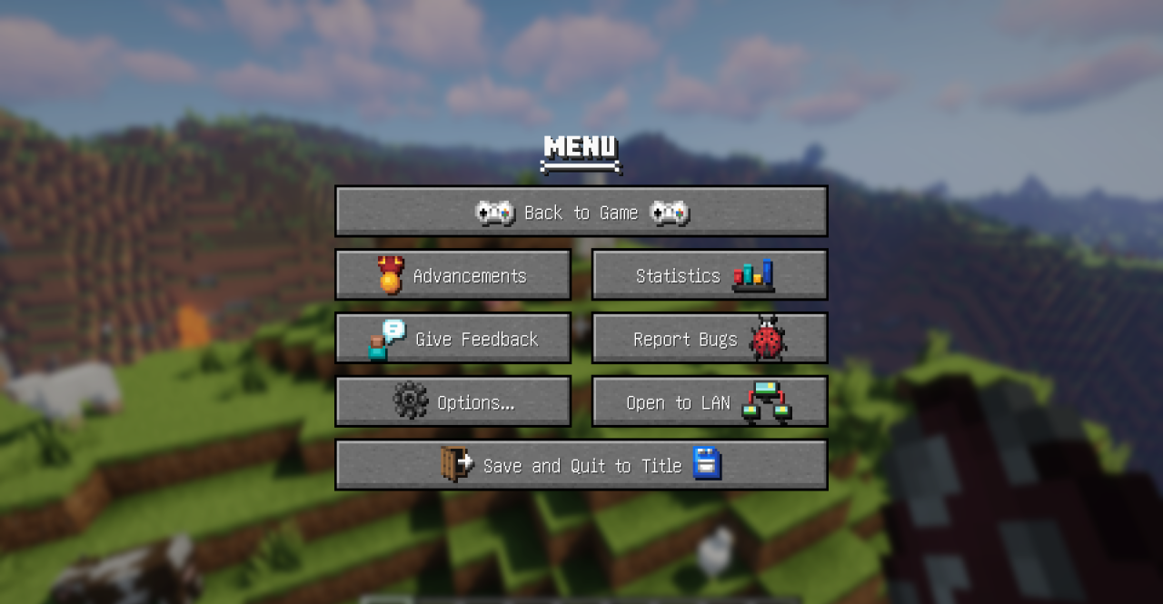 Игровой процесс на сервере Minecraft с другими участниками