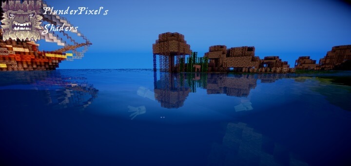 Игроки на сервере Minecraft строят замок из каменных блоков