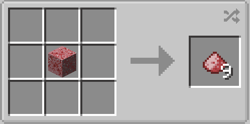 Сравнение поведения карамели в разных биомах Minecraft