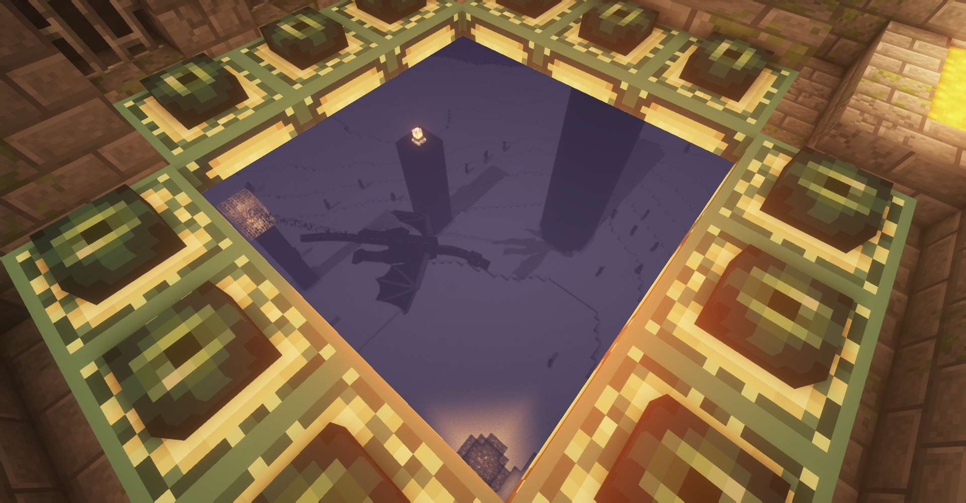 Креативное использование порталов в Minecraft с модом Immersive Portals