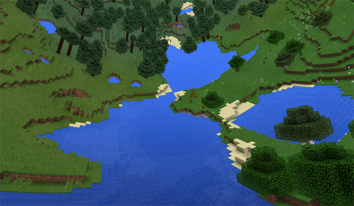 Пример крафта в Minecraft: верстак, печь и факел