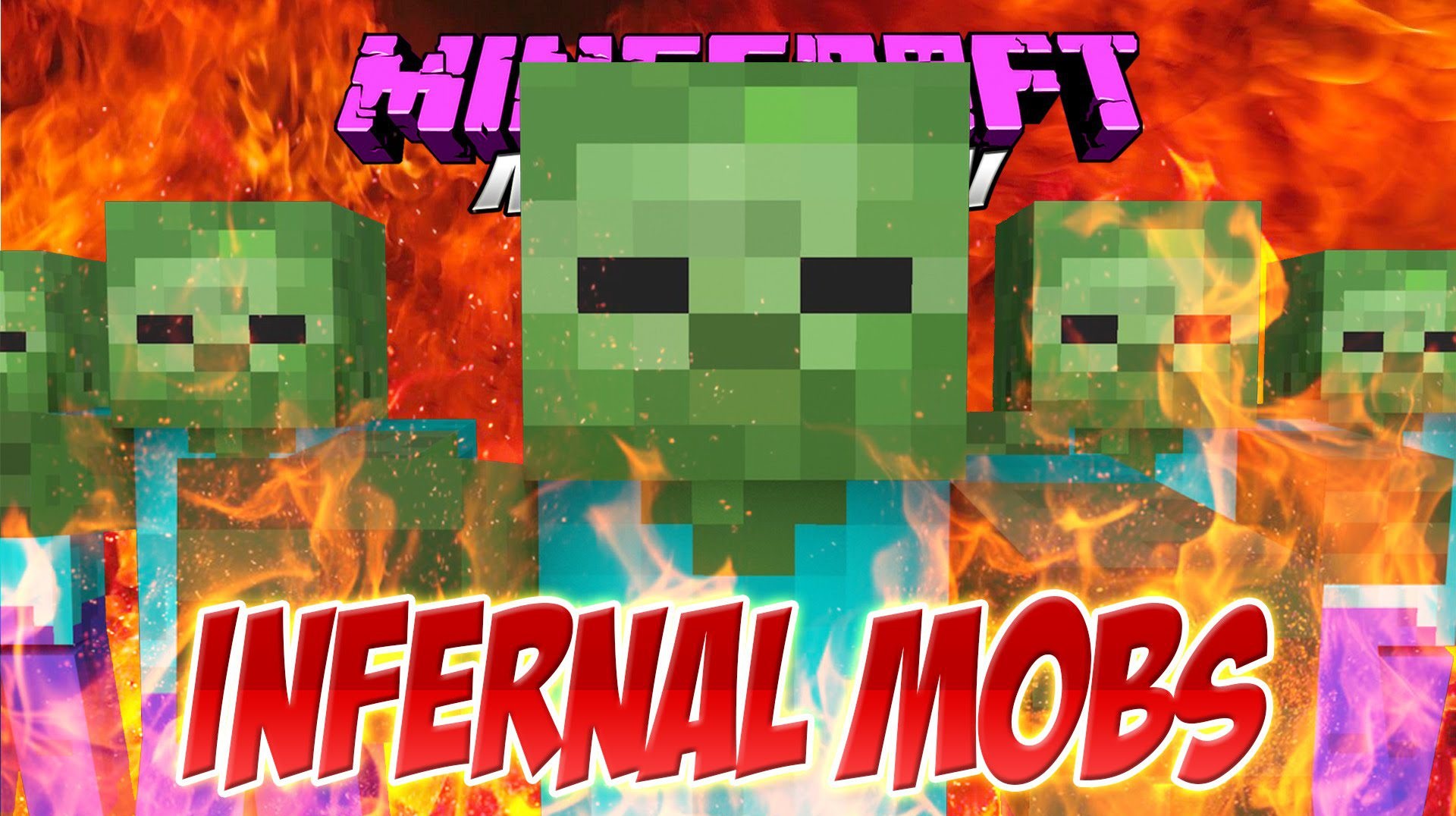 Infernal Mobs для Minecraft 1.21.5