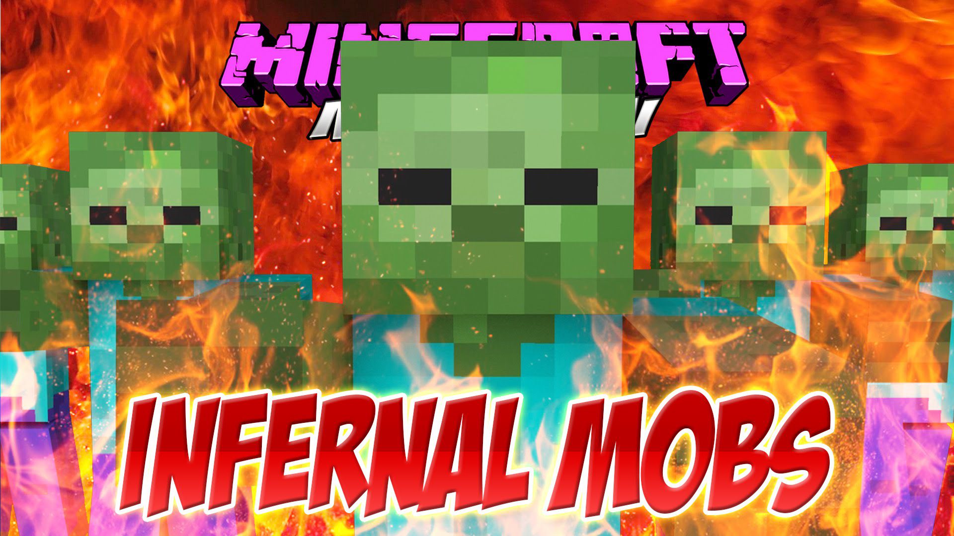 Infernal Mobs для Minecraft 1.12.2