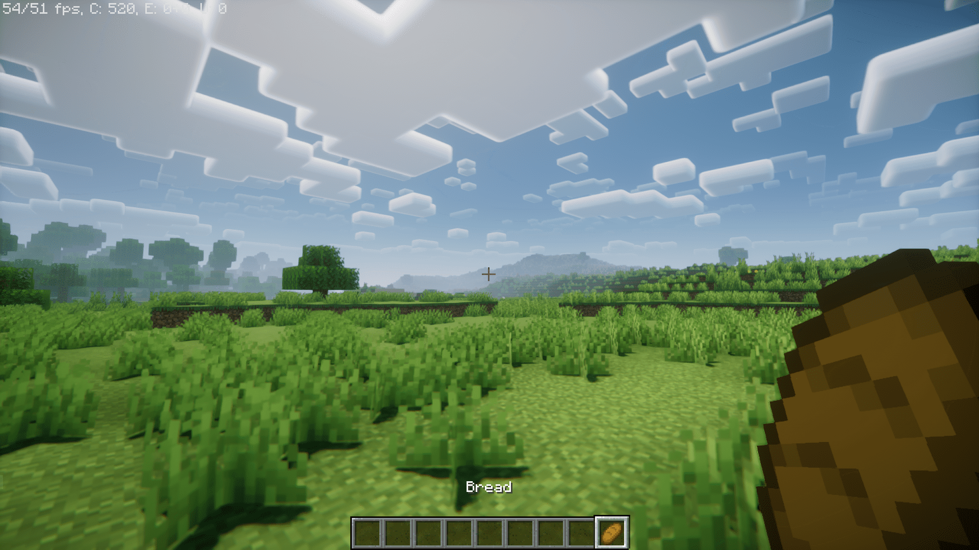 Интерфейс станции для инфузирования еды в Minecraft
