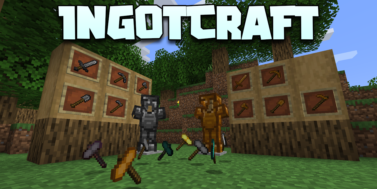 IngotCraft для Minecraft 1.21.3