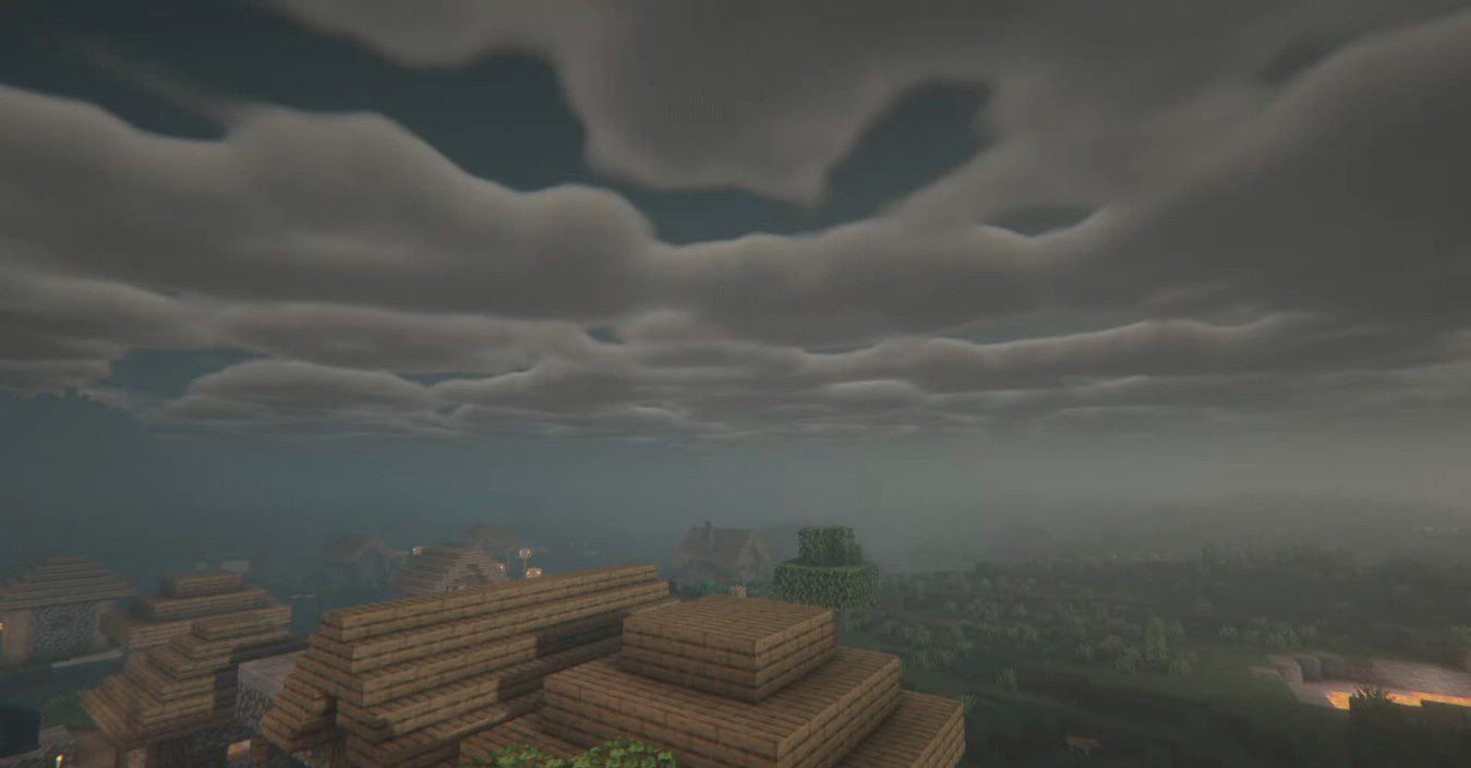 Сравнение стандартного Minecraft и версии с шейдерами Insanity – разница в освещении и тенях
