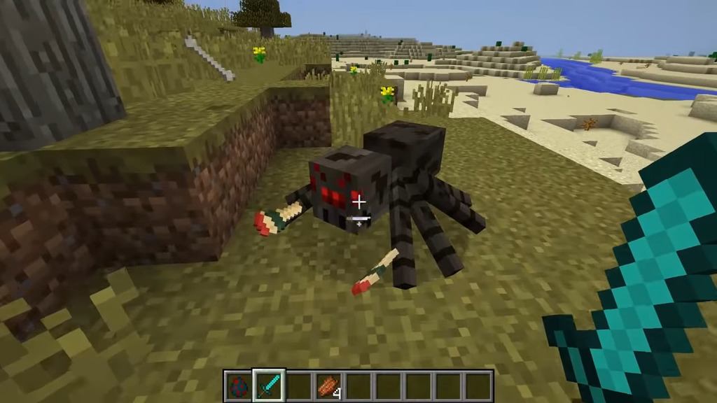 Музыкальные мобы в разных биомах Minecraft благодаря моду Instrumental Mobs