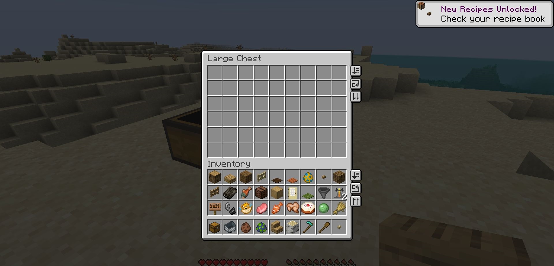 Настройки мода Inventory Management для оптимизации инвентаря в Minecraft