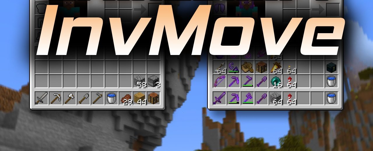 InvMove для Minecraft 1.21.5
