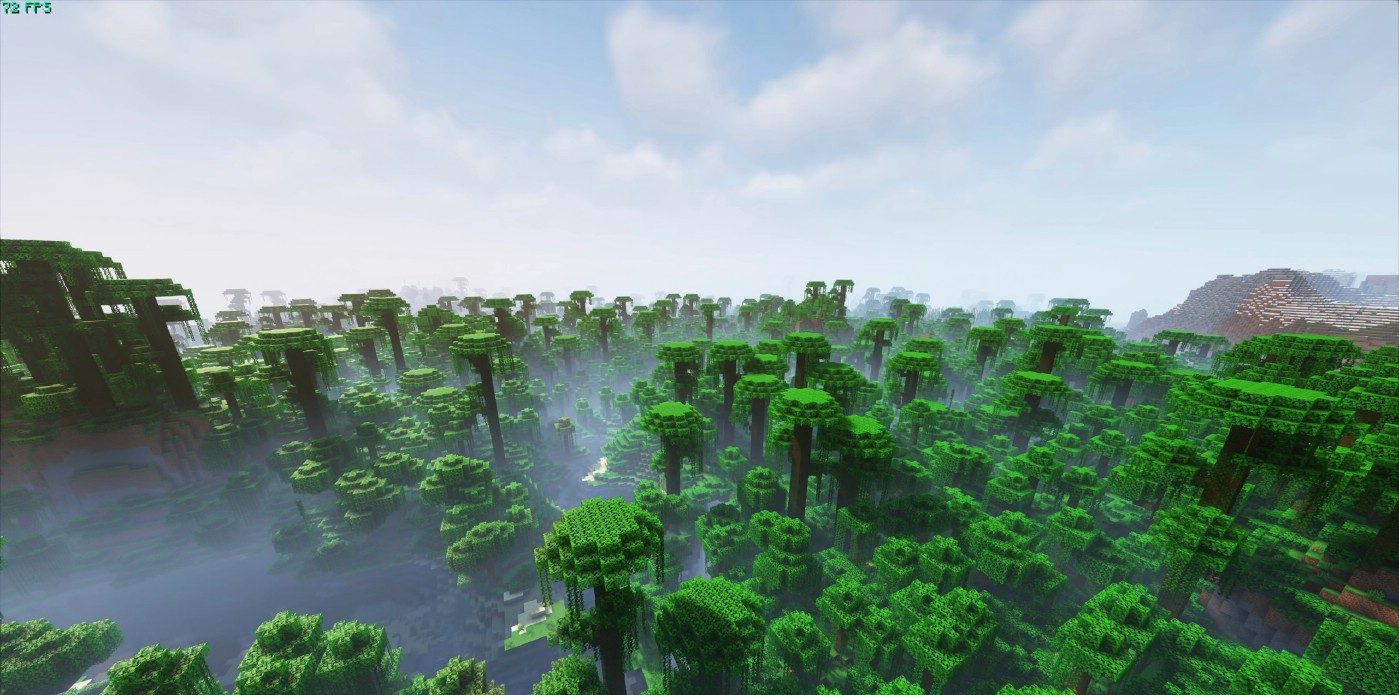 Динамическое освещение и атмосферные эффекты в Minecraft с Iris Shaders