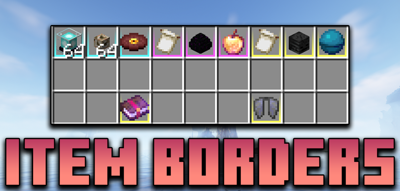 Item Borders  1.15.2