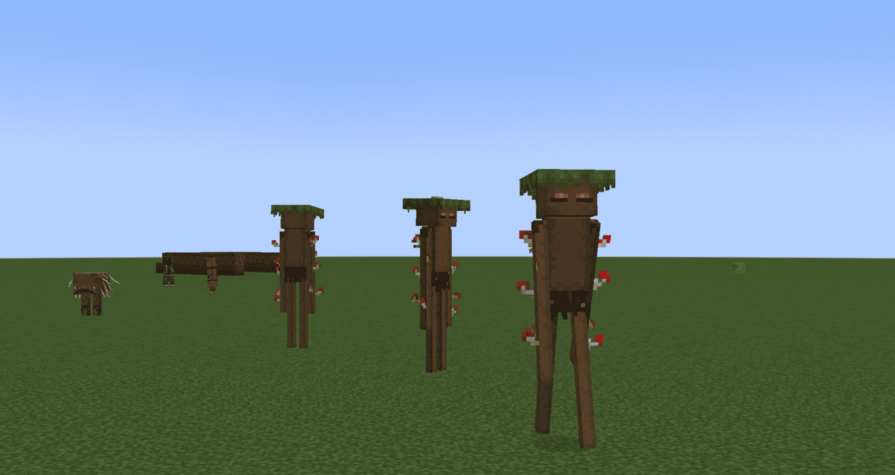 Новые мобы Jaiz Mobs в действии: битва с боссом в Minecraft