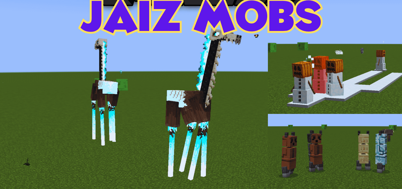Jaiz Mobs для Minecraft 1.21.5