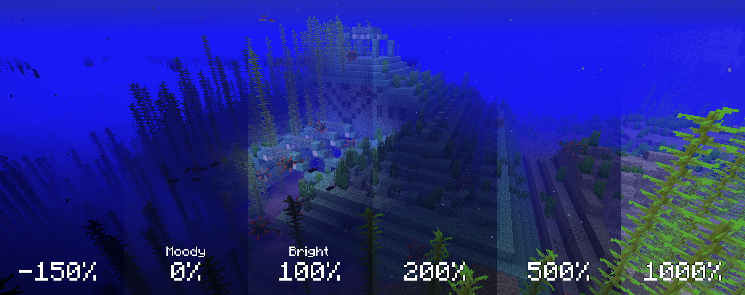 Разнообразие биомов в Minecraft: пустыня, лес, горы и океан