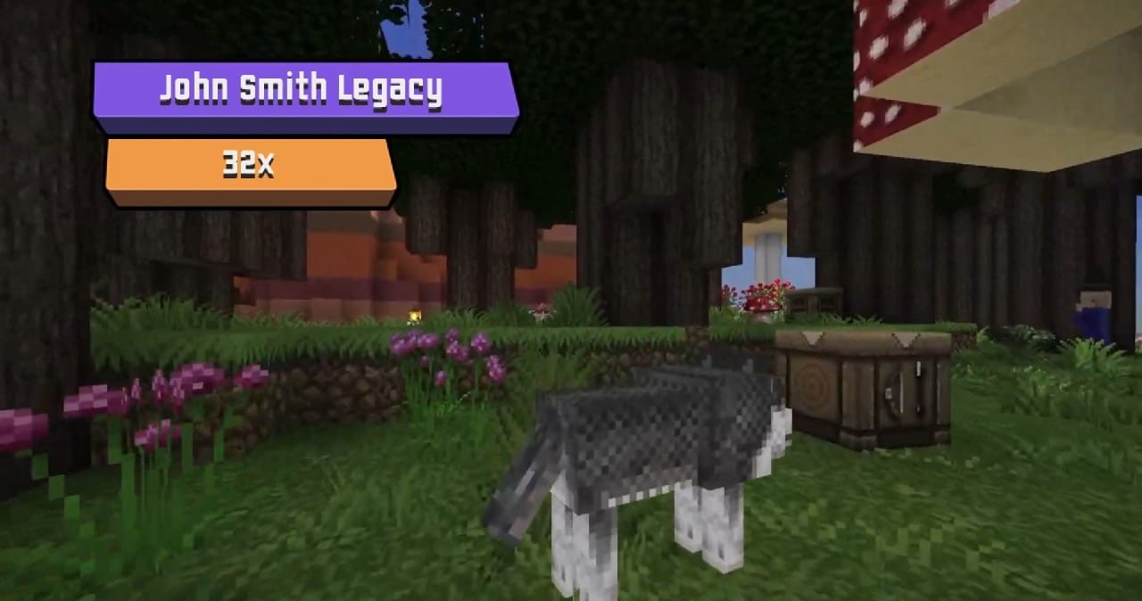 Деревянные постройки в Minecraft с 3D-текстурами John Smith Legacy