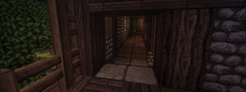 Детализированный средневековый замок в Minecraft с текстур-паком JohnSmith