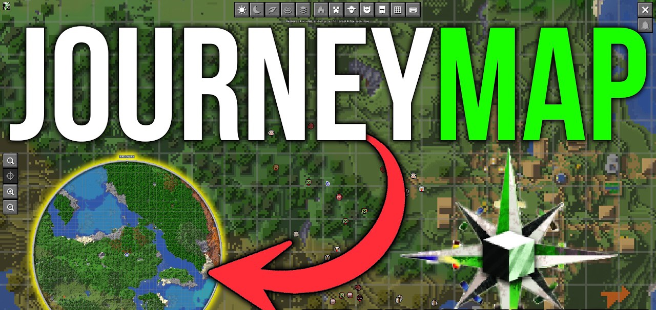 JourneyMap для Minecraft 1.20.1