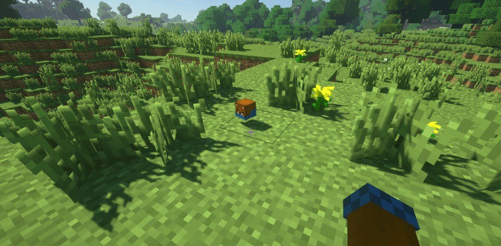 Интерфейс инвентаря с головами игроков в Minecraft после установки мода