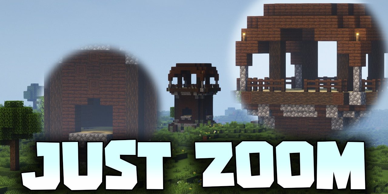 Just Zoom для Minecraft 1.21.5