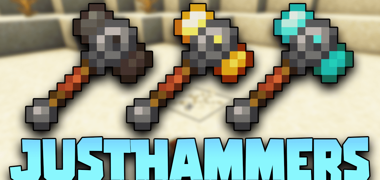 Just Hammers для Minecraft 1.21.4