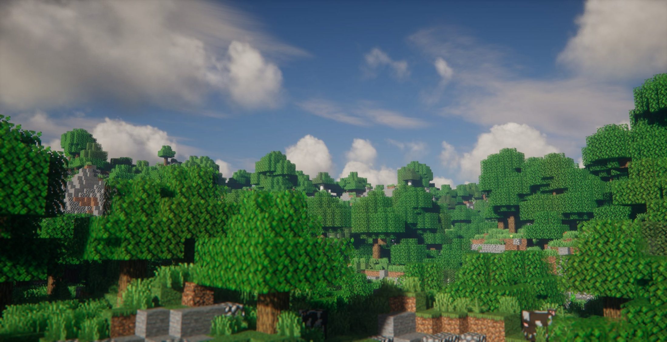 Kappa шейдеры добавляют динамическое освещение и красивые закаты в Minecraft