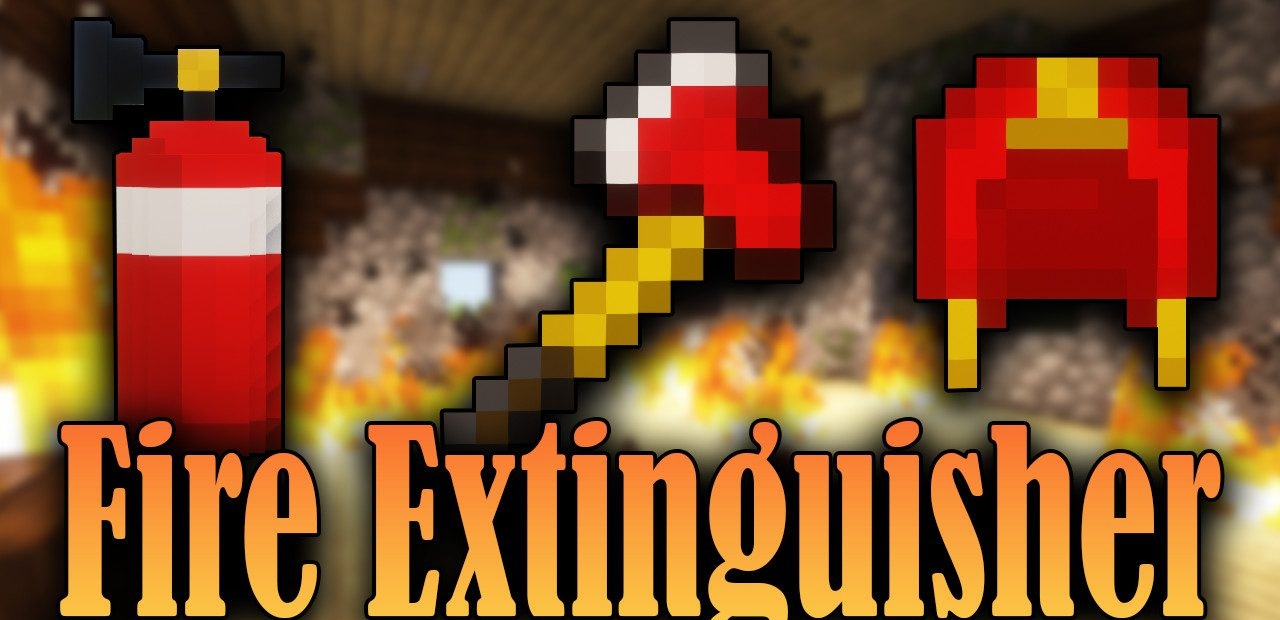 Kaworru's Fire Extinguisher для Minecraft 1.21.5