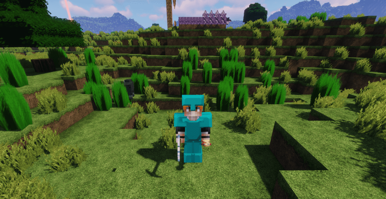 Реалистичные биомы и природа в Minecraft с использованием King’s Realistic