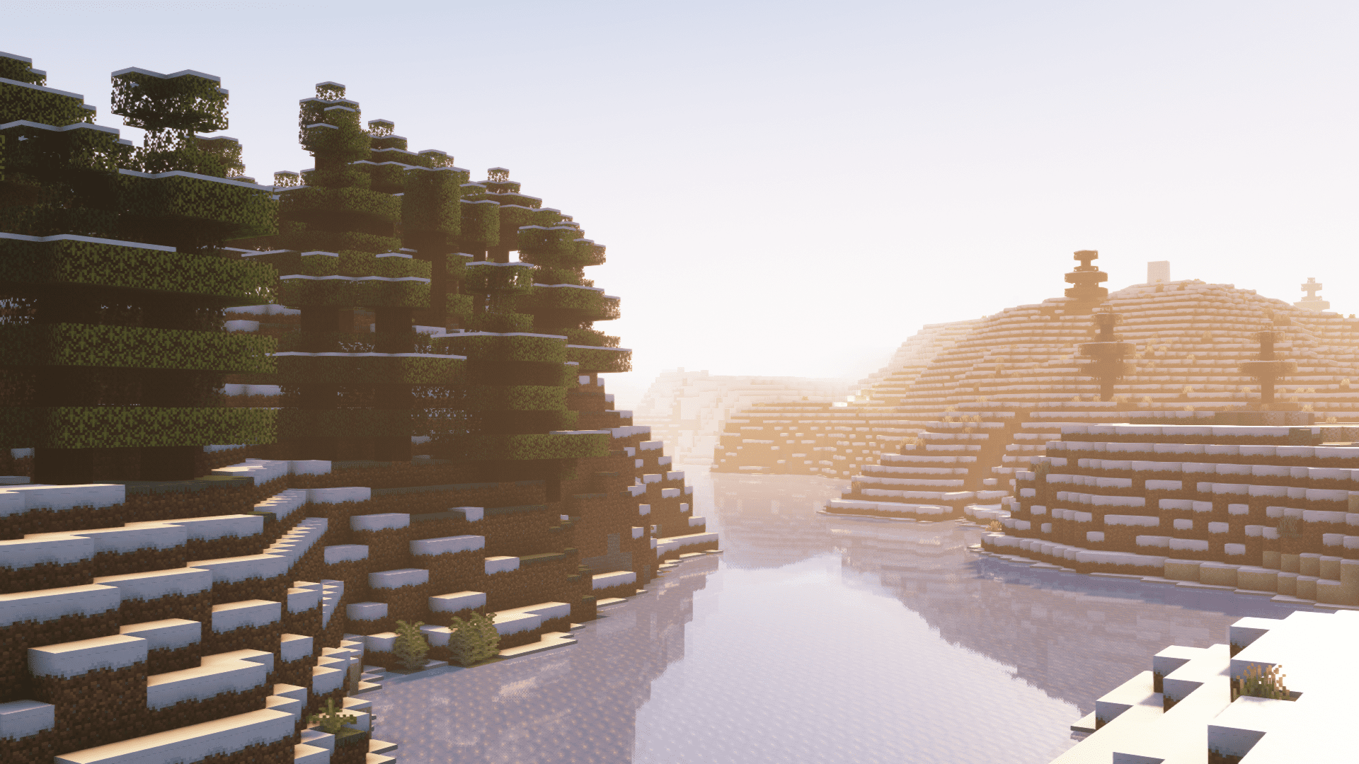 Разнообразие биомов в Minecraft: лес, пустыня, горы