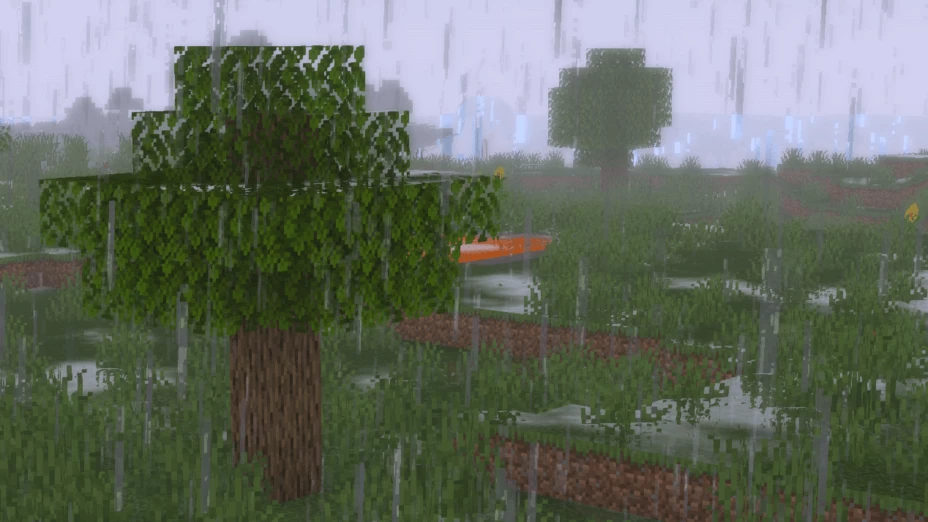 Интерфейс настройки шейдеров в Minecraft с активированным пакетом KUDA