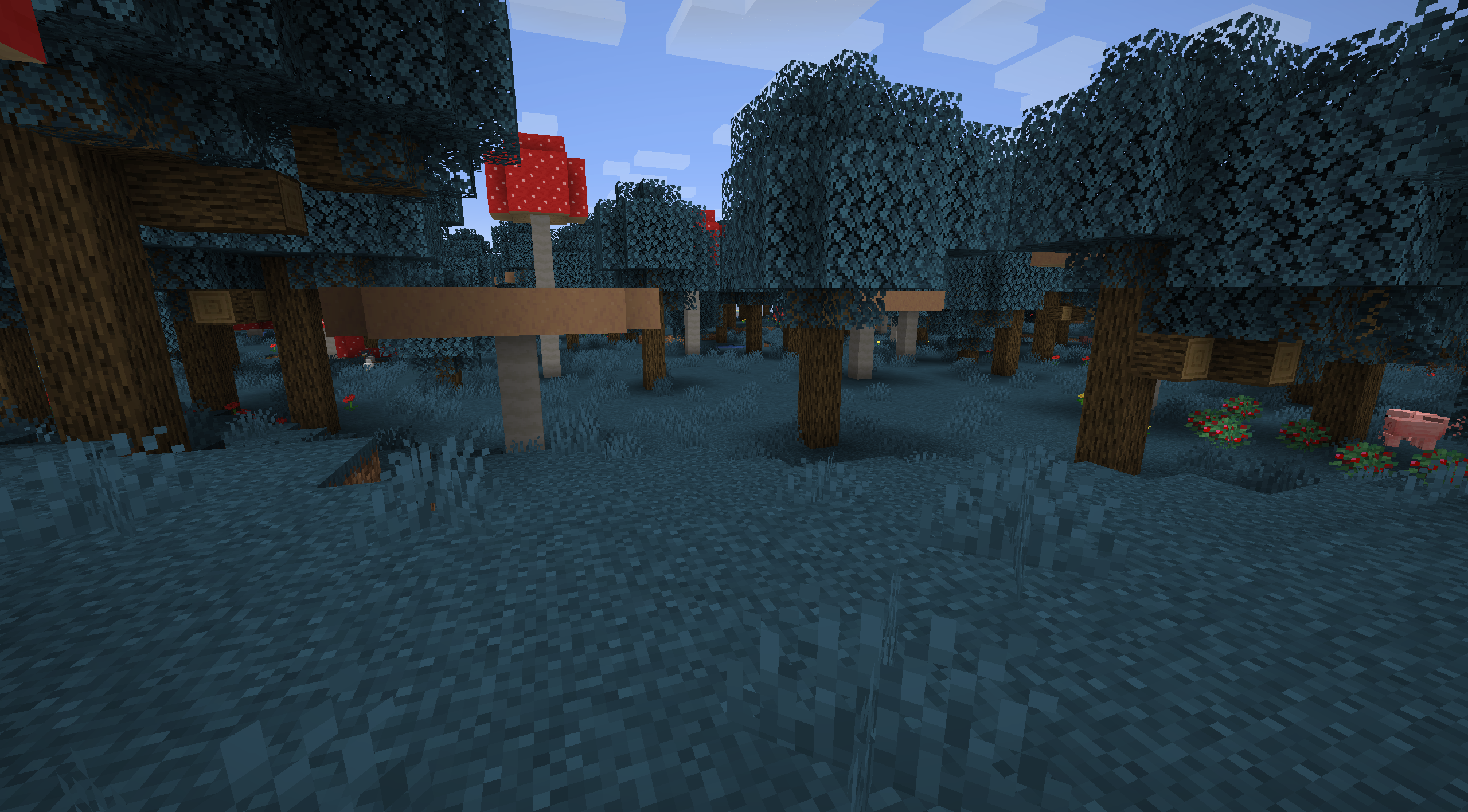 Интерфейс установки мода Magical Forest в Minecraft через Fabric