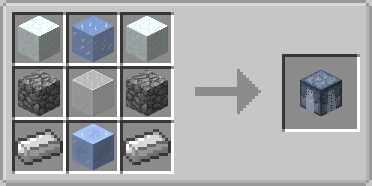 Группа снеговиков-компаньонов в Minecraft с разными видами вооружения и шлемов