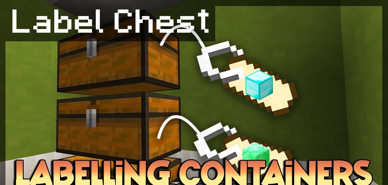 Labelling Containers для Minecraft 1.21.5