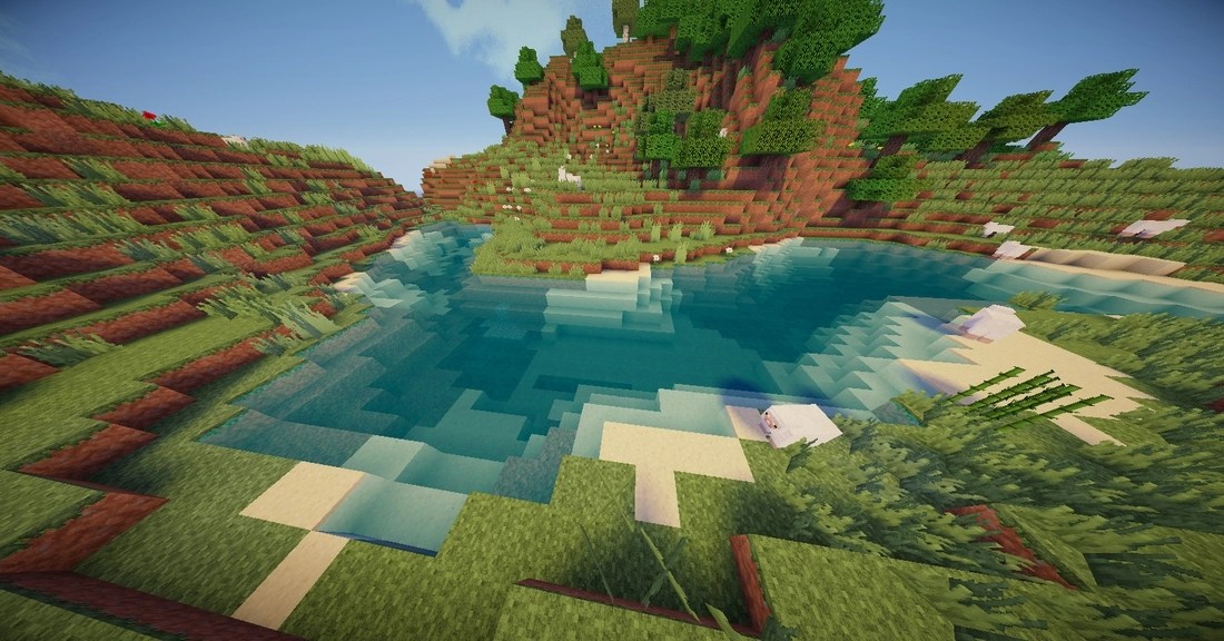 Игроки на сервере Minecraft, строящие город в мультиплеере