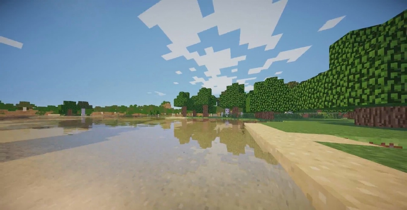Графические настройки Minecraft с активированными шейдерами Lagless