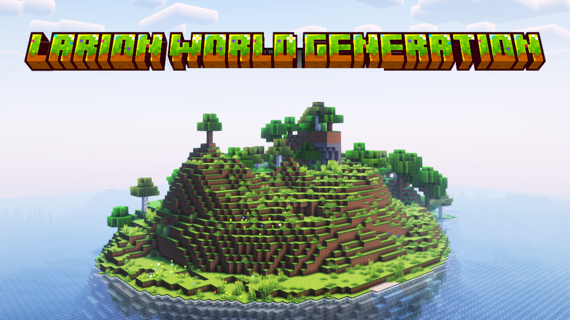 Larion World Generation для Minecraft 1.21.3
