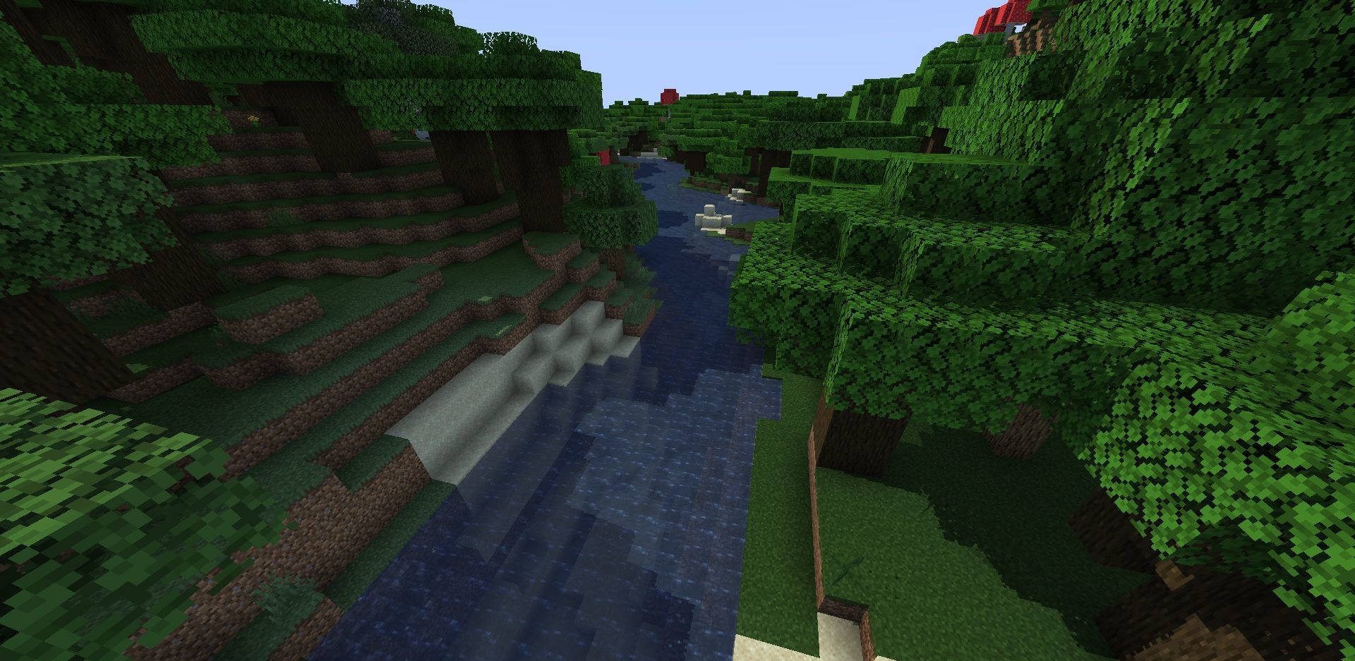 Реалистичная вода и освещение в Minecraft с LBR-Enhanced шейдером