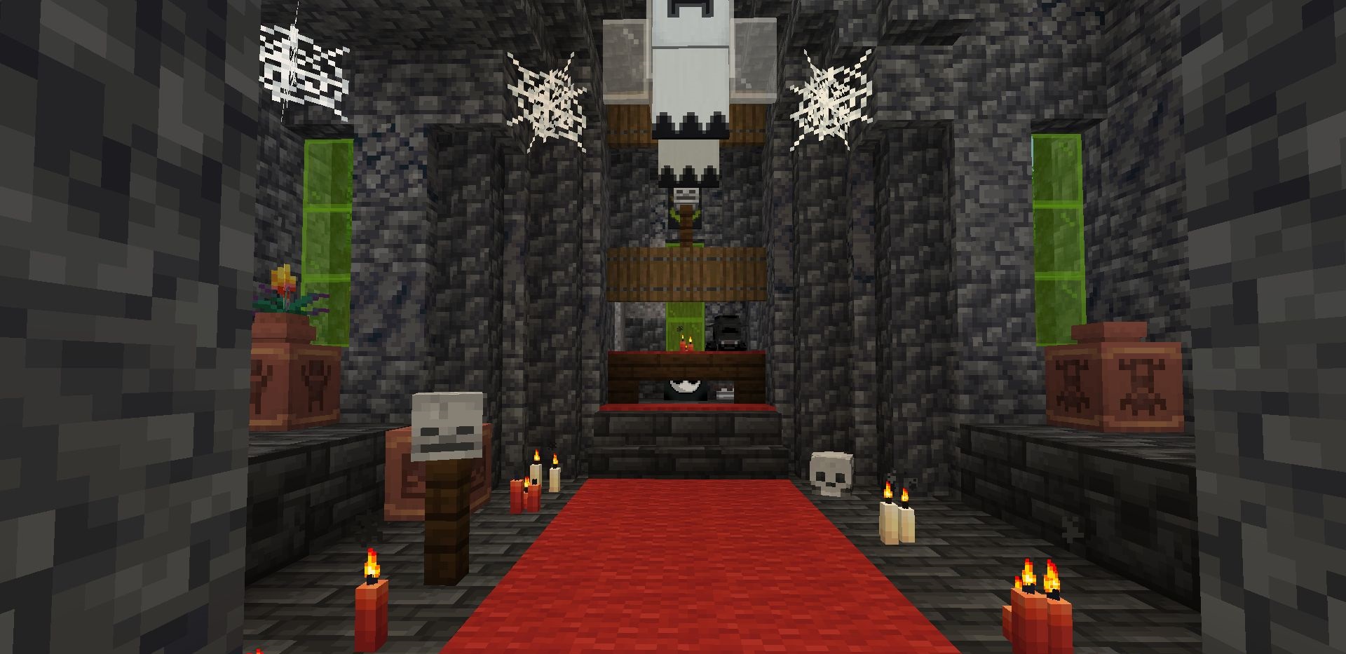 Игрок использует музыкальный диск с особым эффектом в Minecraft