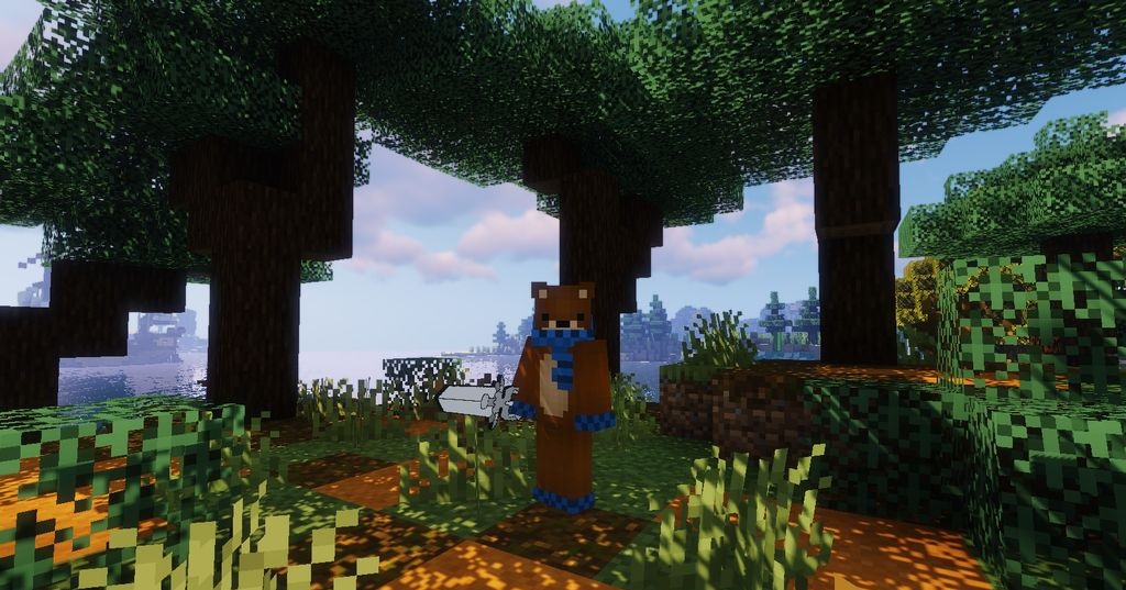 Детализированные блоки и окружение в Minecraft с Light Resource Pack