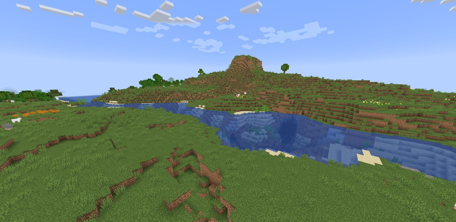 Реалистичная вода и отражения в Minecraft благодаря Lightingless Shaders