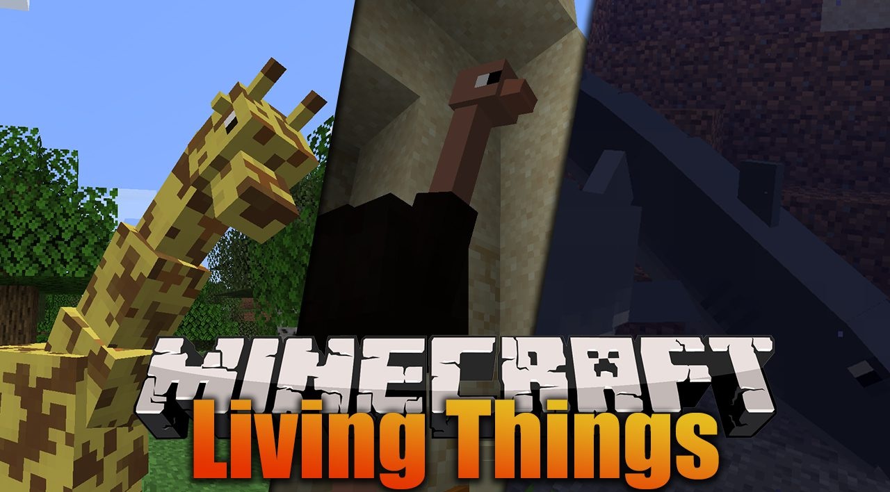Living Things для Minecraft 1.19.4