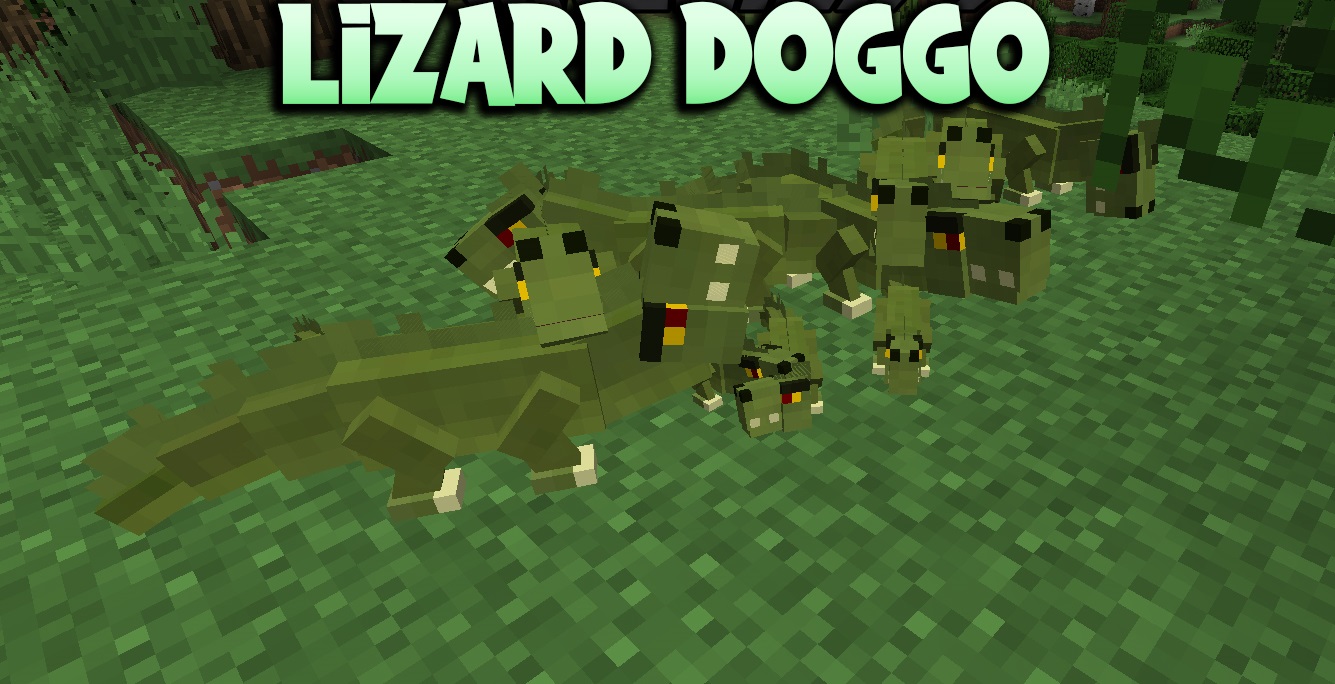 Lizard Doggo для Minecraft 1.14.4