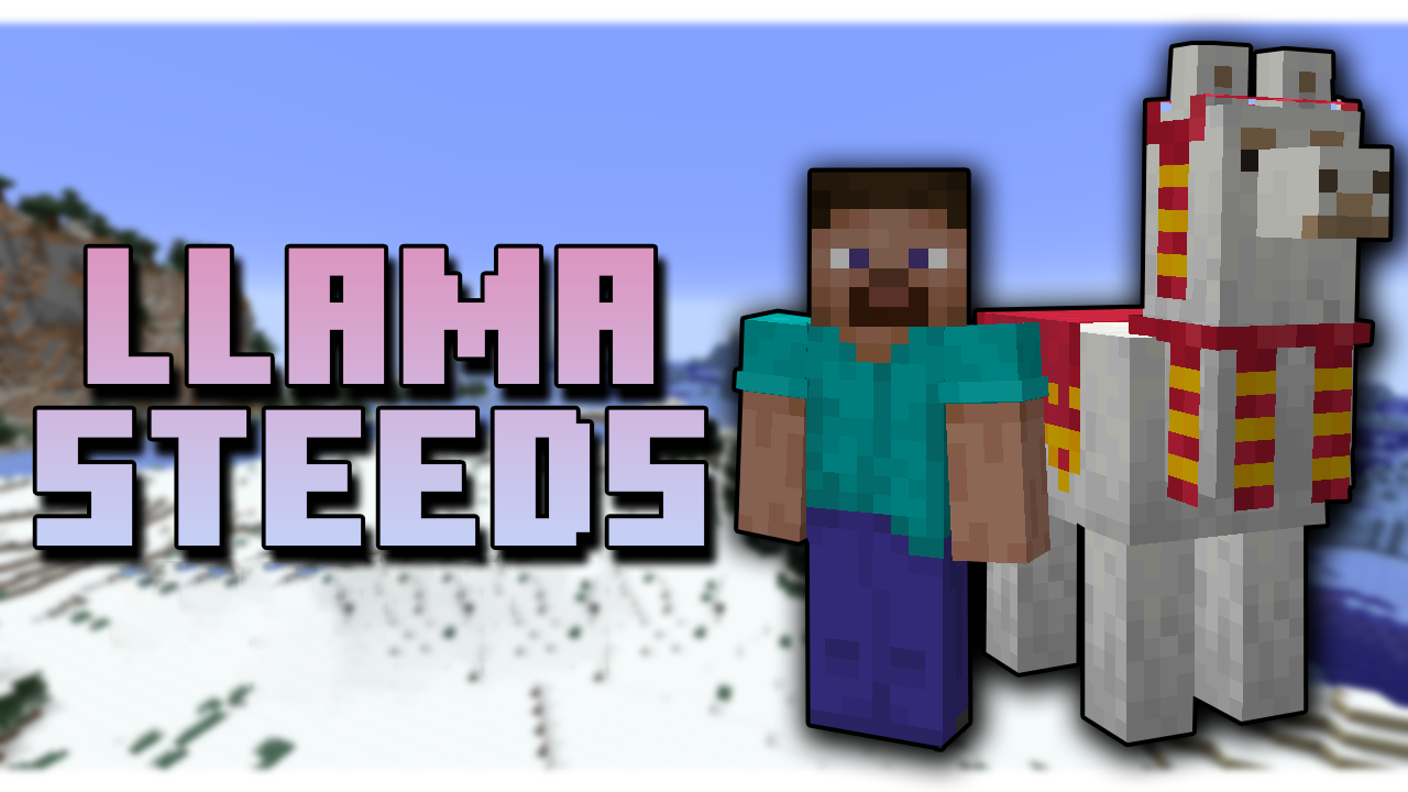 Llama Steeds для Minecraft 1.16.5