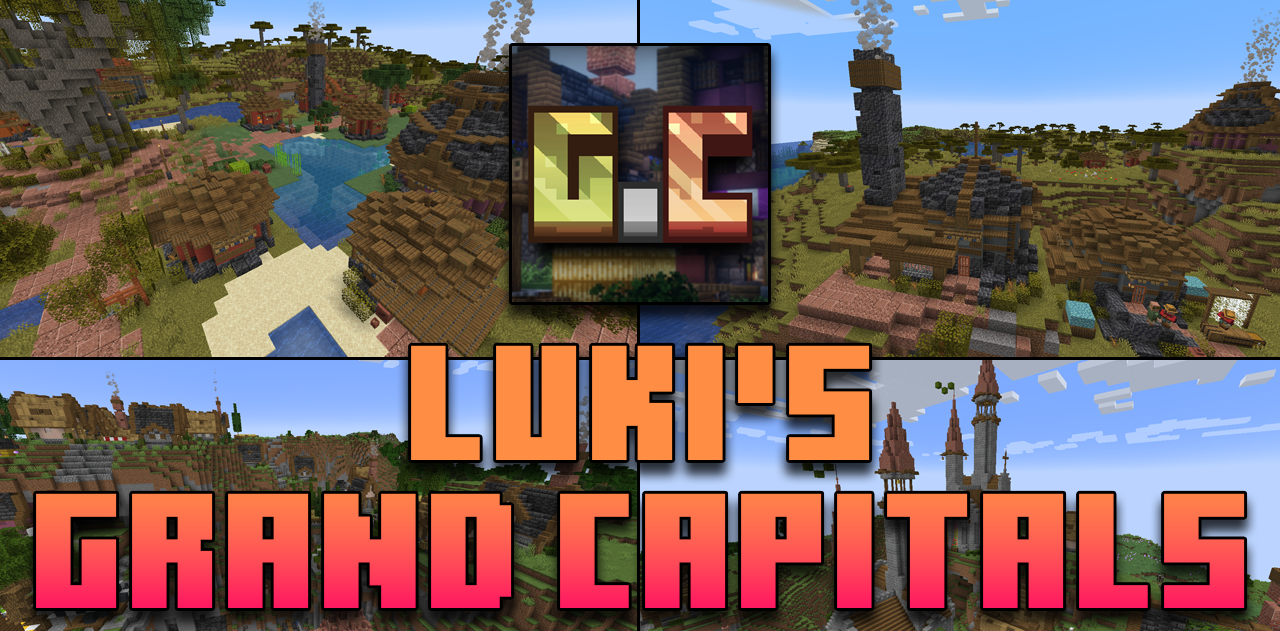 Luki’s Grand Capitals для Minecraft 1.21.4